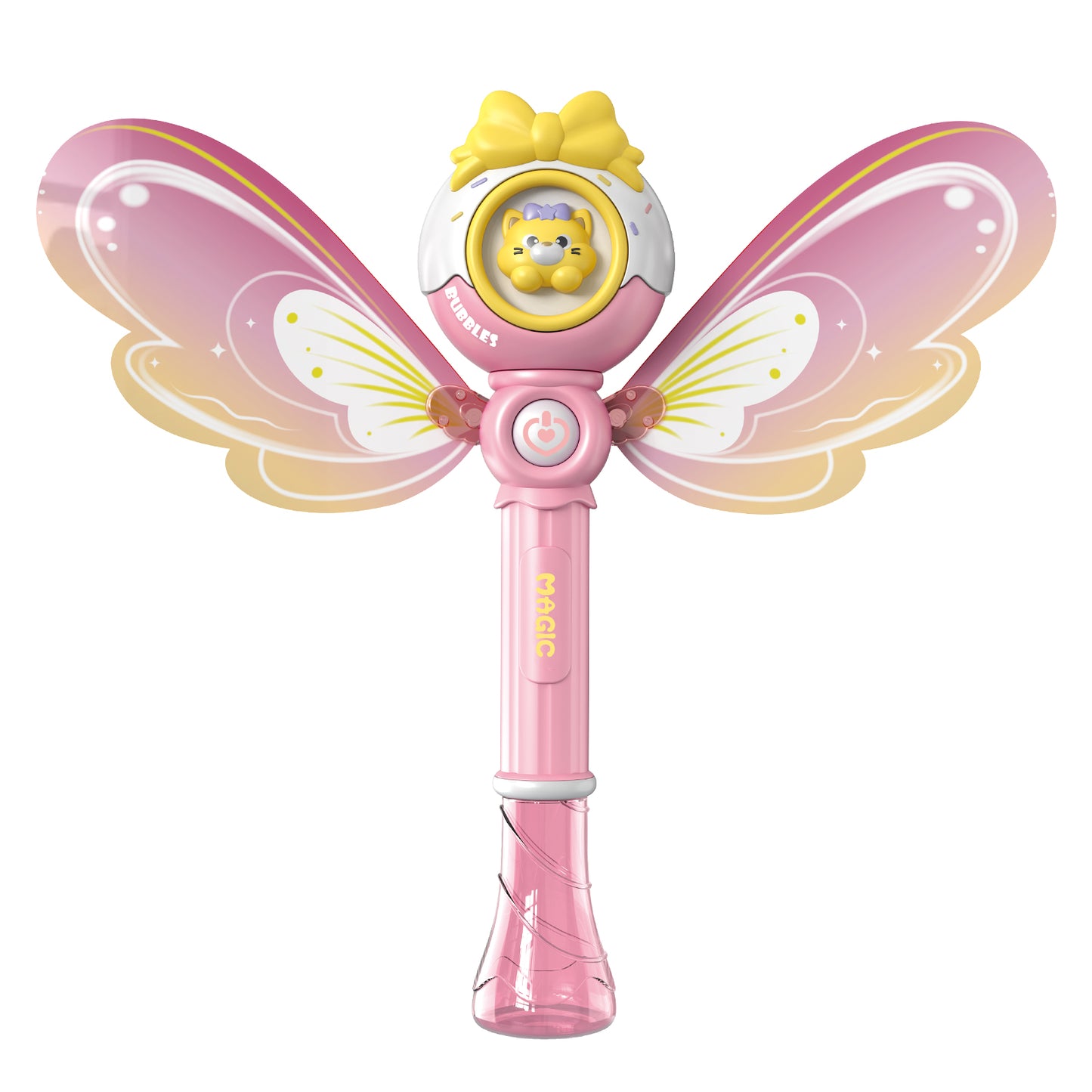 Tcovle Bubble Wand for Kids, Cat Bubble Machine with LED Lights, Girl Toys Bubble Blower, Outdoor Party Birthday Christmas Gift for Girls Aged 2+