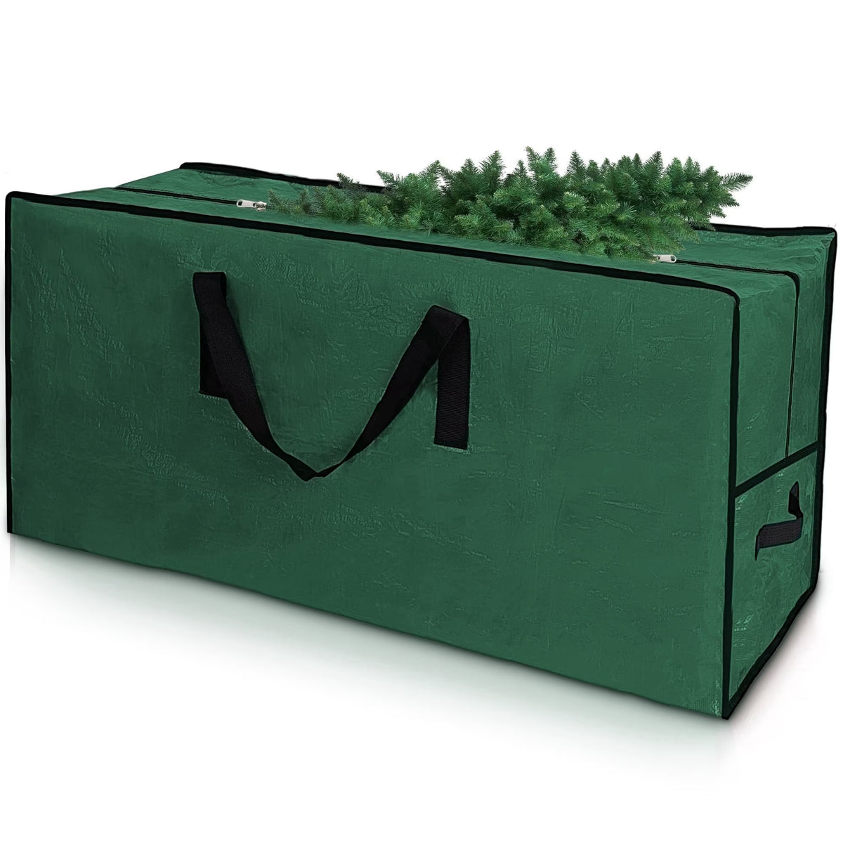 Firstness Christmas Tree Storage Bag,Fits UP to 7.5 ft Artificial Trees,Green